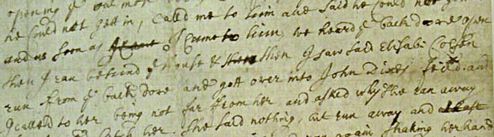 Sample of Hand of unidentified (scribe 7br)