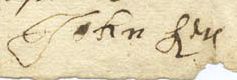 John Ley's Signature