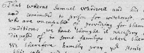 Sample of Hand of John Abbot