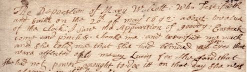 Sample of Hand of unidentified (scribe Depoestion)