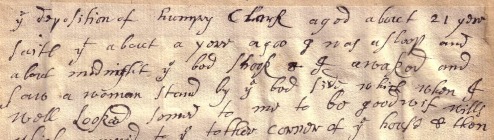 Sample of Hand of Unidentified (MMB #12)