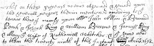 Sample of Hand of unidentified (scribe beta)