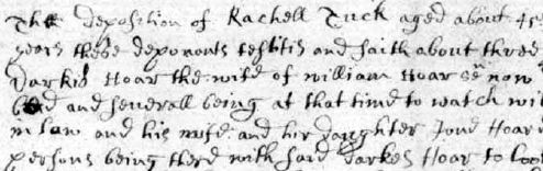 Sample of Hand of unidentified (scribe T)