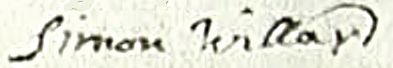 Simon Willard's Signature